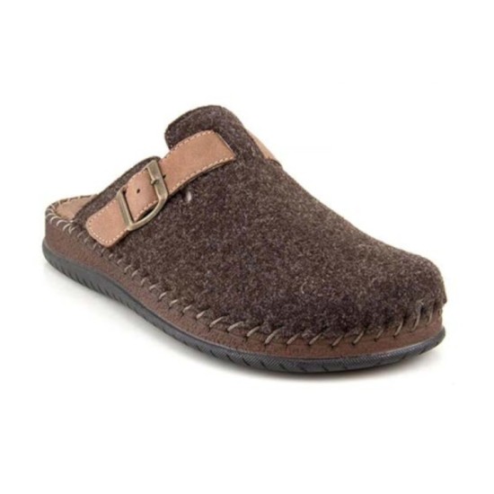 Medima Comfort 20203 ciabatta uomo lana cotta con appoggio morbido