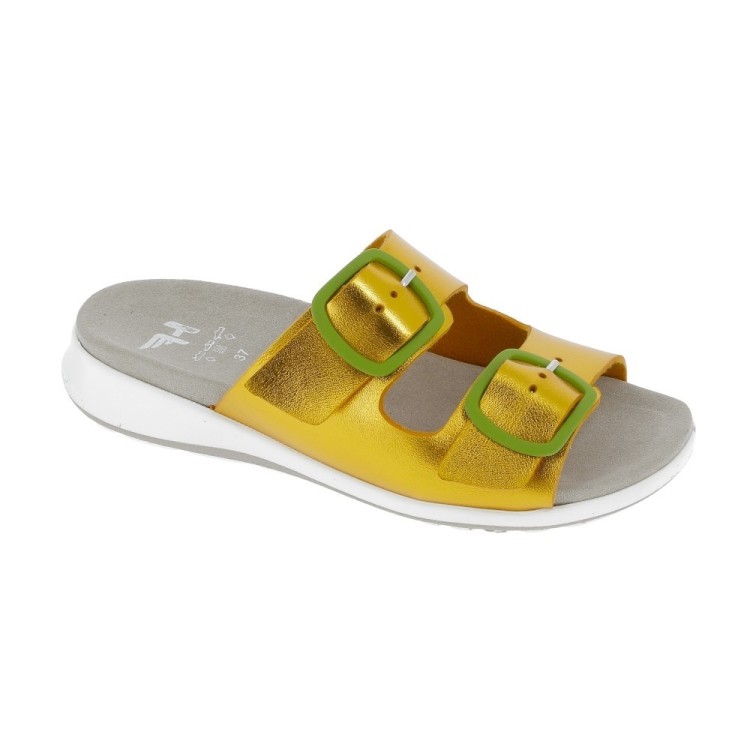 Hergos Mod. H2801 ciabatta donna giovane doppia fascia plantare anatomico confortevole