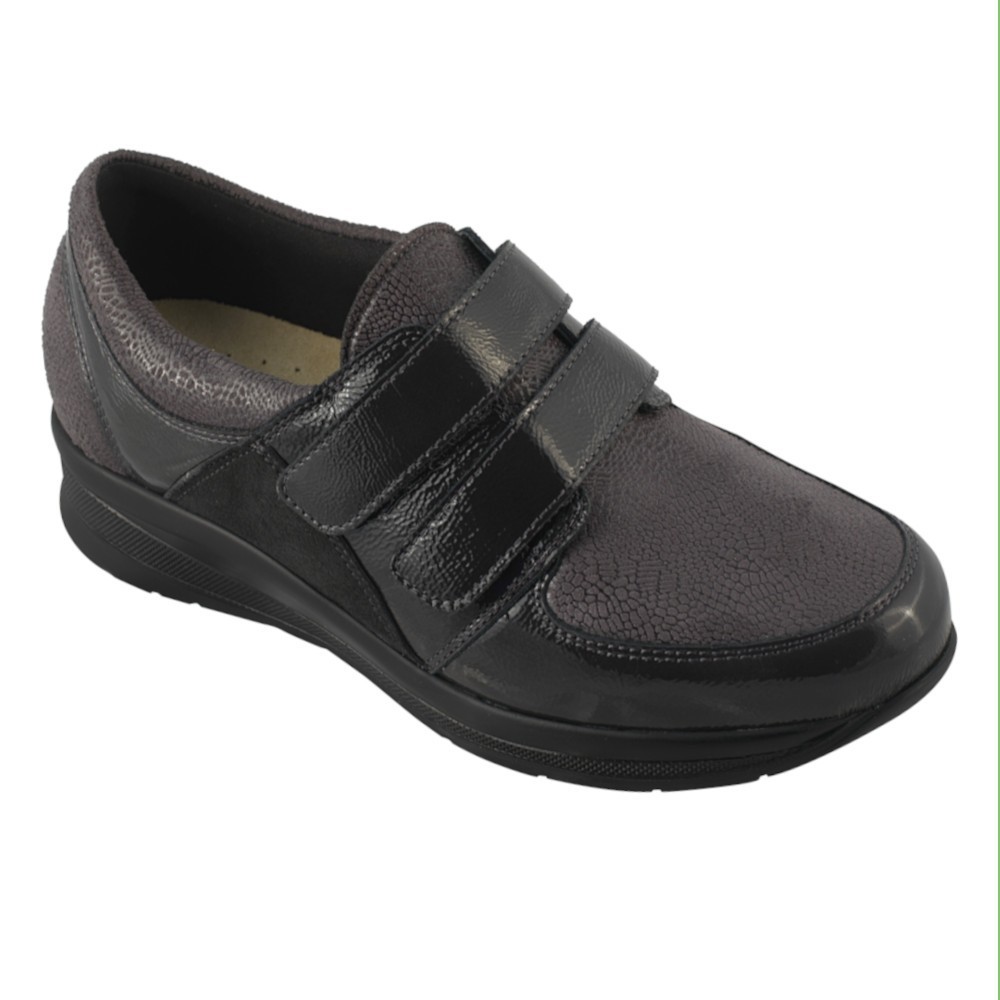 Ecosanit  Orosei Velcro scarpa donna ortopedica  suola biomeccanica