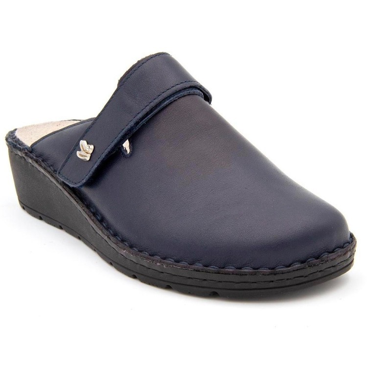 Tecnosan Mod. 50999 ciabatta donna per plantare comoda pelle ampia