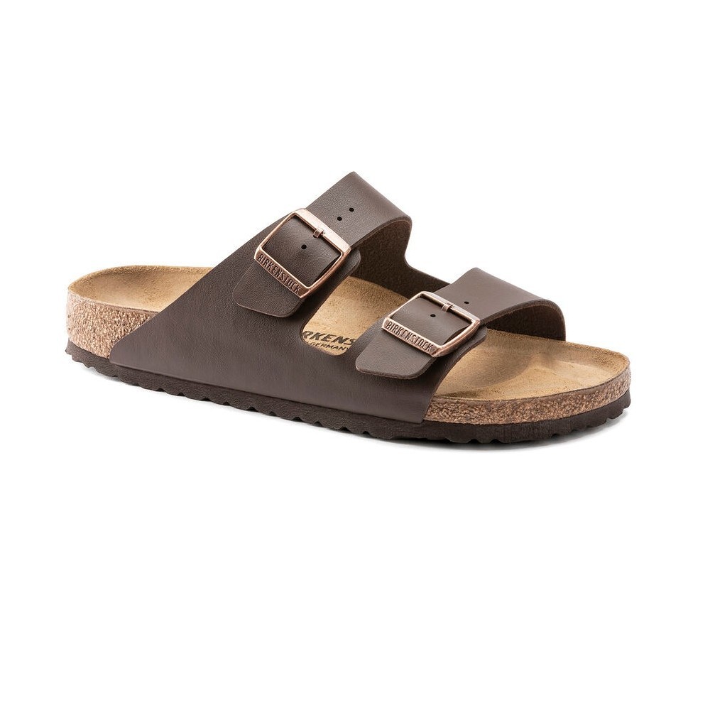 Birkenstock ciabatta Arizona BS Birko Flor dark brown narrow fit Art. 0051703