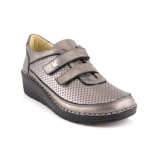 Tecnosan Mod.C50934 scarpa donna predisposta con plantare morbido calzata grande velcri elasticizzata