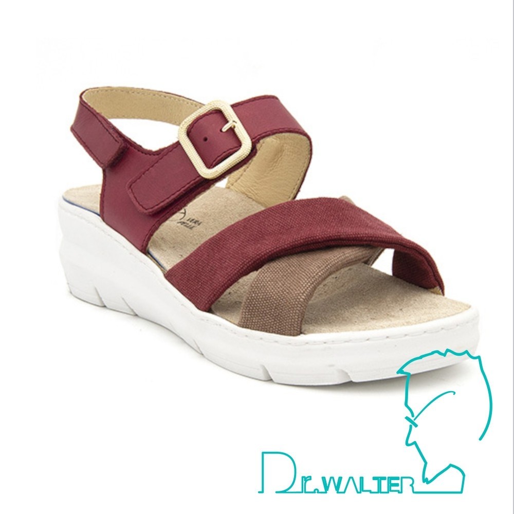 Tecnosan 51106 Violetta sandalo donna plantare soft estraibile zeppa 50