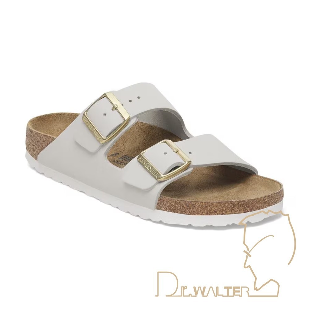 Birkenstock Arizona pelle nabuk colore antique white cod. 1029475