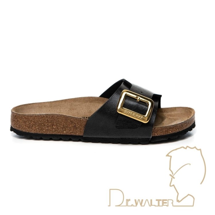 Birkenstock  Catalina Cushion Buckle ciabatta donna una fascia graceful licorice Art. 1029481 n. 36