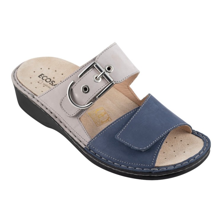 Ecosanit Mod. Lorica ciabatta comoda da donna predisposta chiusura regolabile