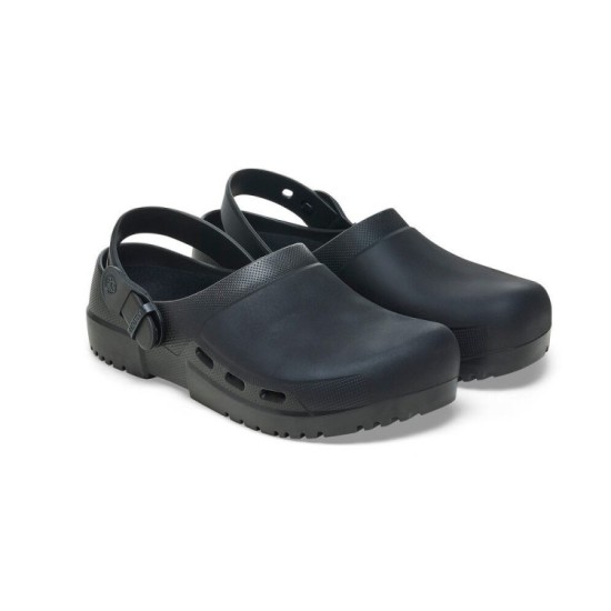 Birkenstock Birki Air 2.0 Poliuretano Jet Black zoccolo professionale 1025978