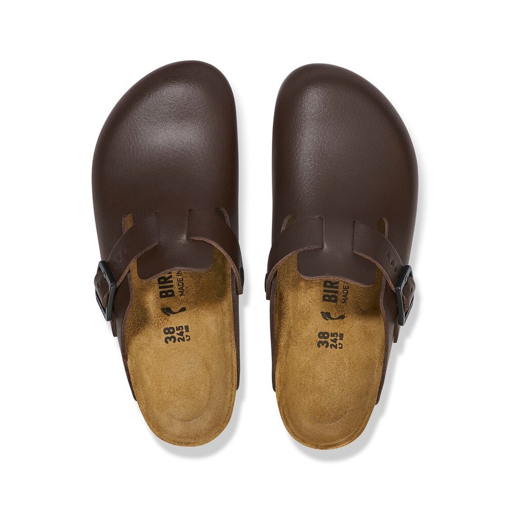 Birkenstock Boston Pro pelle naturale marrone Java zoccolo professionale 1026189