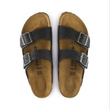 Birkenstock ciabatta Arizona BS pelle oliata black nero Art. 0552113