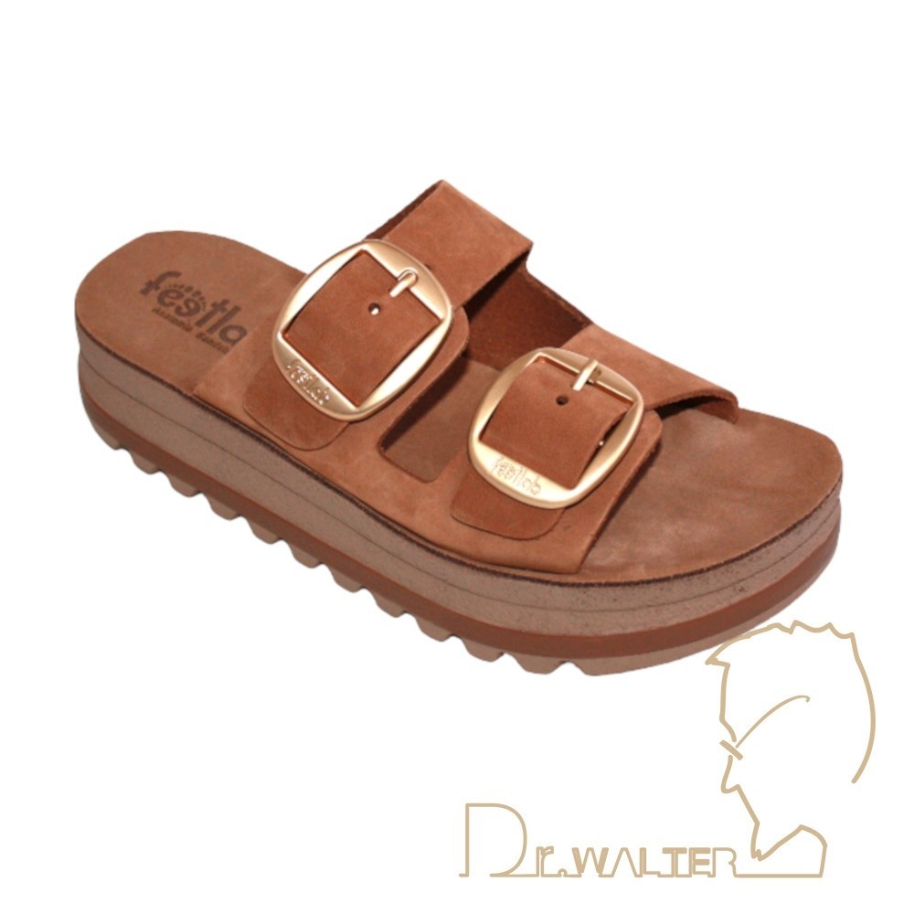 Feetlab ciabatta donna zeppa ammortizzante F113