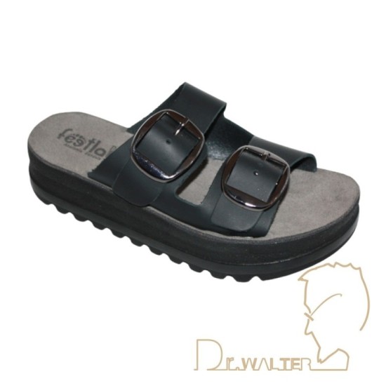 Feetlab ciabatta donna zeppa ammortizzante F113