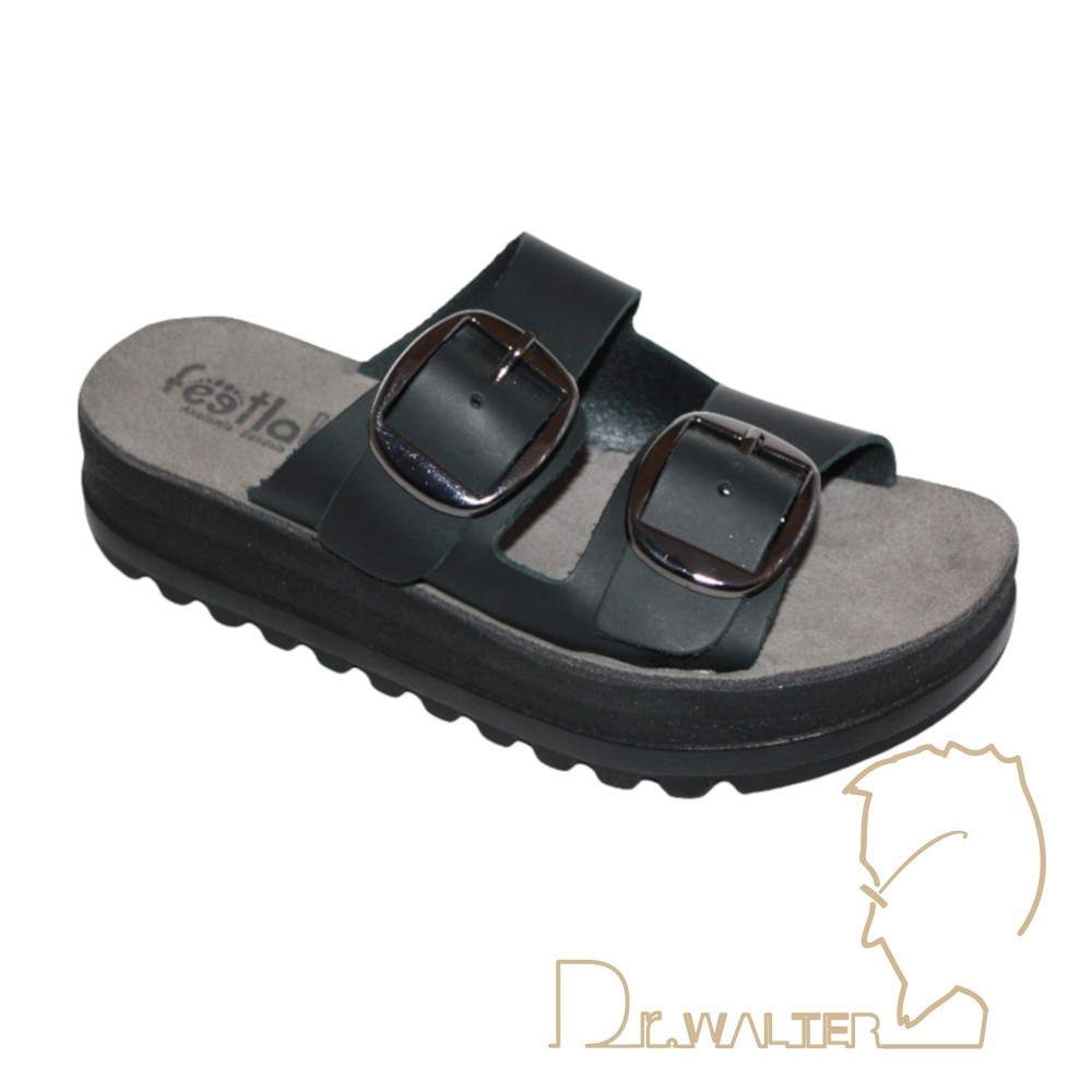 Feetlab ciabatta donna zeppa ammortizzante F113