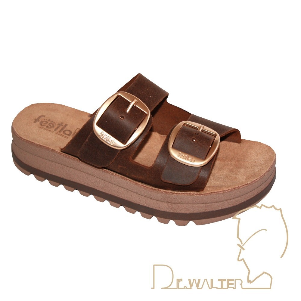 Feetlab ciabatta donna zeppa ammortizzante F113