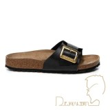 Birkenstock  Catalina Cushion Buckle ciabatta donna una fascia graceful licorice Art. 1029481 n. 36