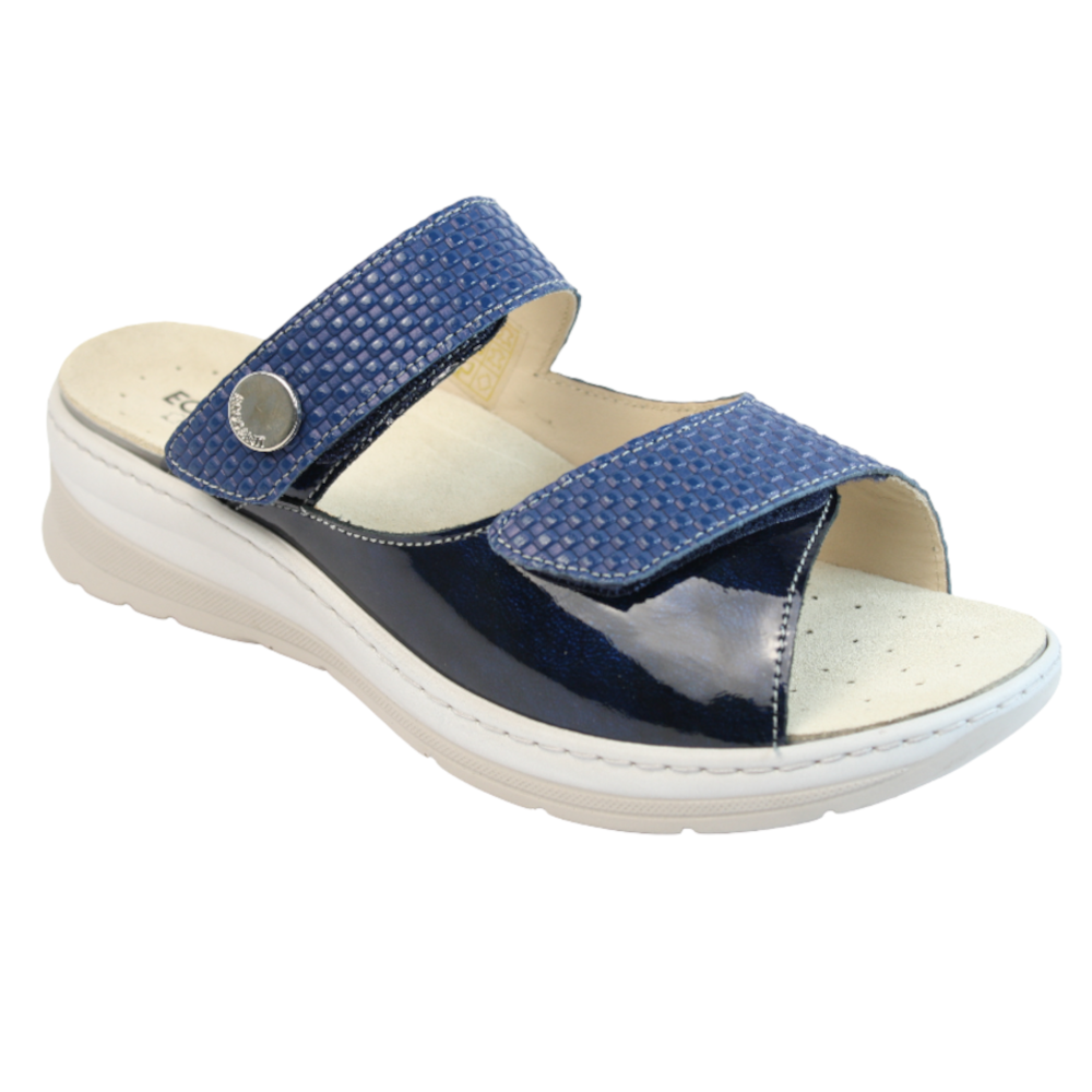 Ecosanit Mod. Blanca ciabatta donna predisposta regolabile biomeccanica