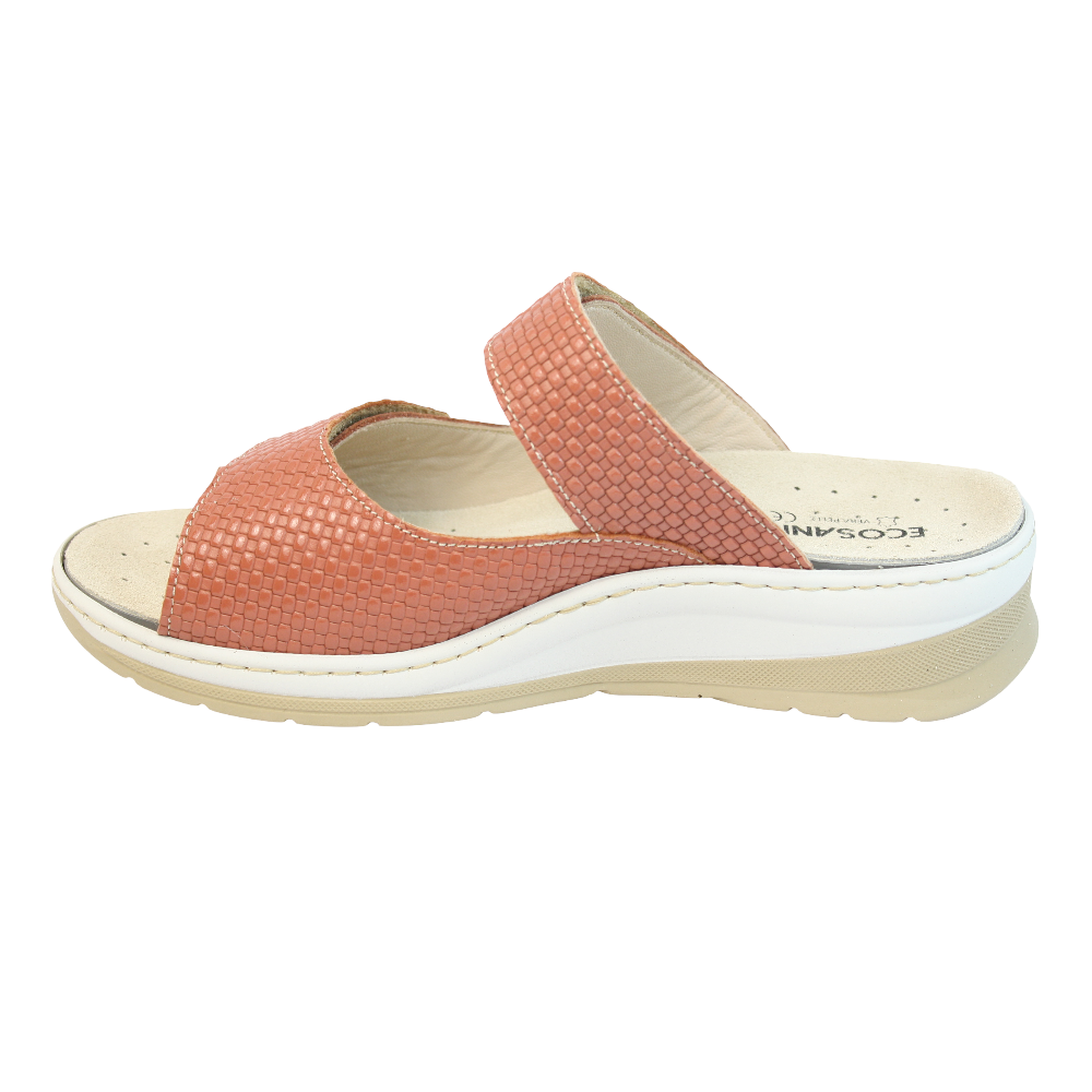 Ecosanit Mod. Blanca ciabatta donna predisposta regolabile biomeccanica