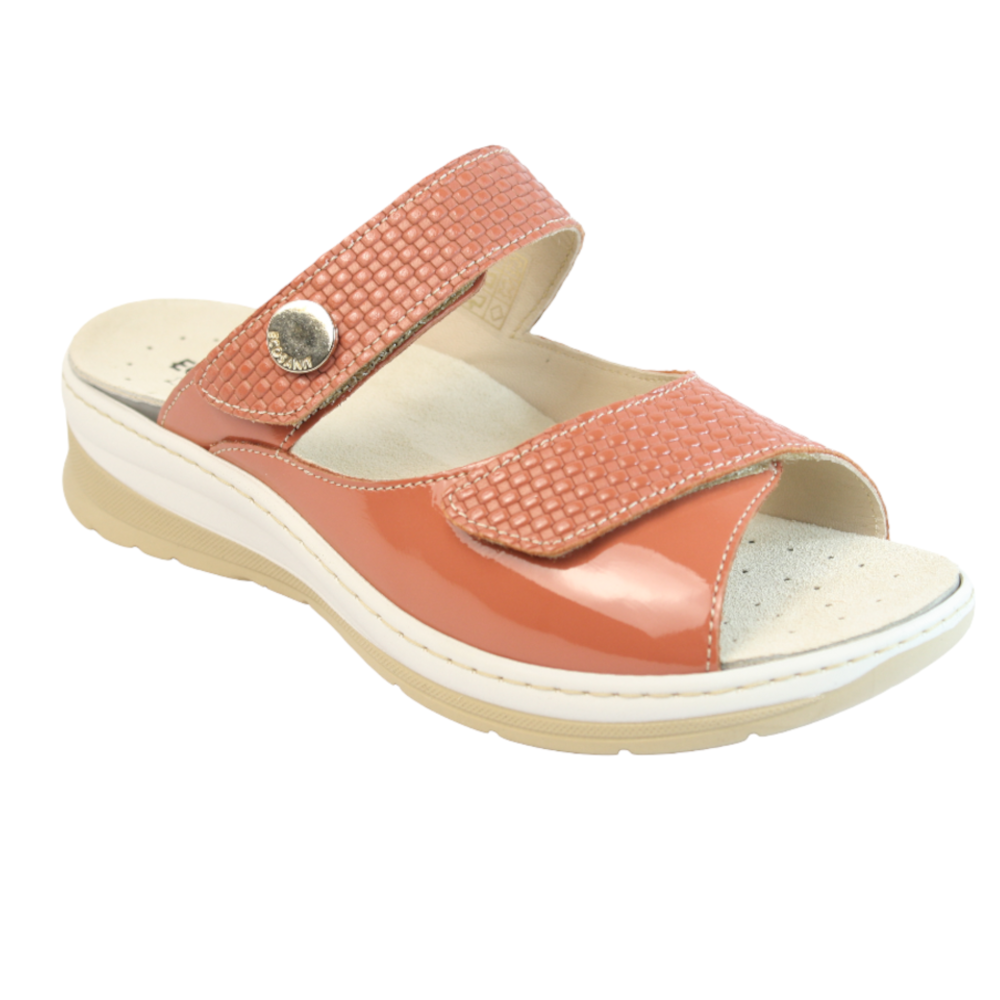 Ecosanit Mod. Blanca ciabatta donna predisposta regolabile biomeccanica