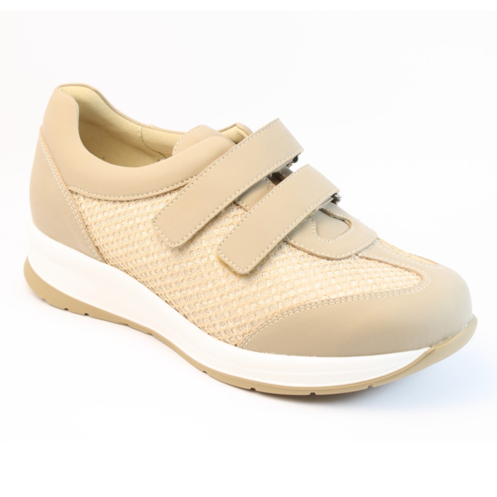 Ecosanit  Mod. Brady Bio Velcro scarpa donna biomeccanica  plantare estraibile