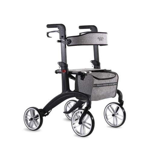 Deambulatore DAYTONA rollator struttura in carbonio solo 7kg pieghevole con freni