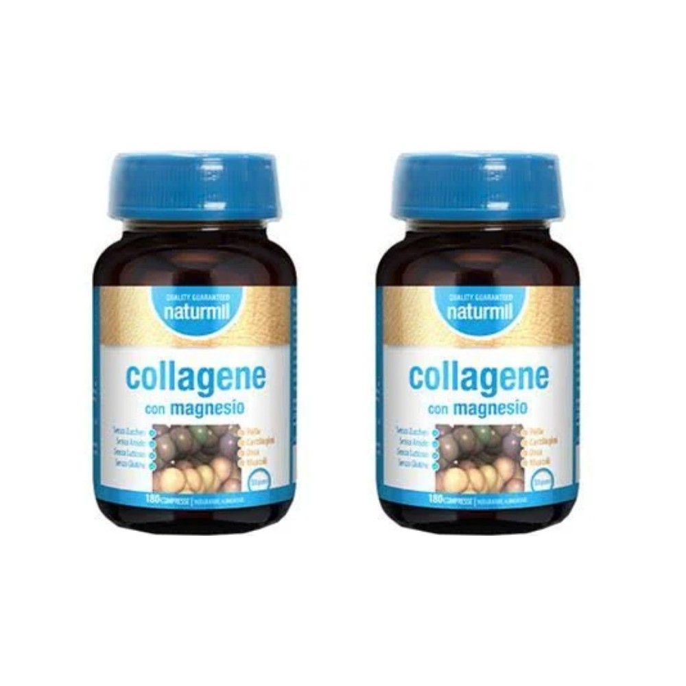 Naturmil Collagene con Magnesio Dietmed Set 2 confezioni da 180 compresse