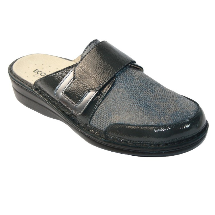 Ecosanit Vivien Ciabatta Donna Elegante Tomaia Elasticizzata Plantare con Rialzo Metatarsale