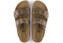 Birkenstock sandalo uomo e unisex Arizona BS doppia fascia oiled leather tobacco pelle oliata tabacco