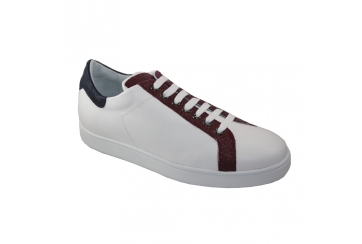 Calzaturificio F.lli Tomasi New Rose sneaker donna pelle lacci con plantare estraibile della linea Camminare è vivere
