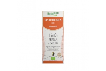 Herbalgem Sportilinfa Bio Muscoli 250 ml linfa fresca di Betulla