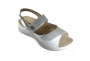 Ecosanit Blanco sandalo donna predisposto blu o antracite