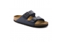 Birkenstock Arizona BS ciabatta donna Birko Flor doppia fascia blue narrow fit Art. 0051753