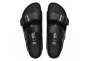 Birkenstock Arizona triples black sandali ciabatte nero birkoflor 1019069 unisex uomo donna