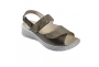 Ecosanit Blanco sandalo donna predisposto blu o antracite