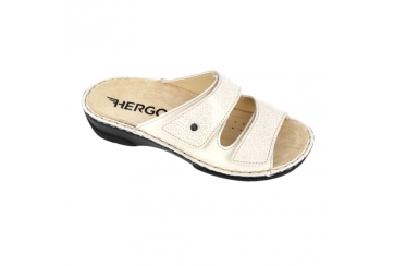 Hergos Mod. H57 ciabatta donna predisposta per plantare regolabile velcro