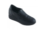 Ecosanit Mod. Brownies scarpa donna con cerniera comfort ed eleganza nero