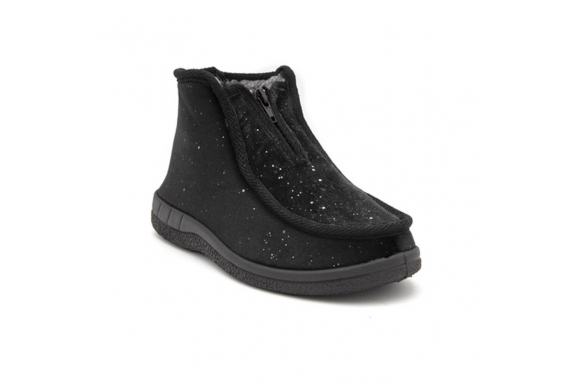Medima Comfort 80071 pantofola donna flex a scarponcino calda tallone chiuso elasticizzata
