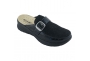 Ecosanit Black Cocco Vegan ciabatta donna biomeccanica elasticizzata plantare estraibile