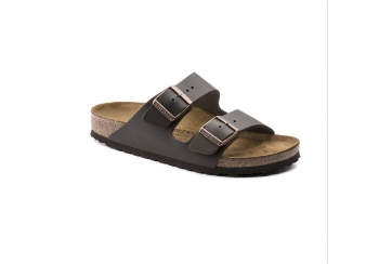 Birkenstock ciabatta Arizona BS Pelle naturale dark brown narrow fit Art. 0051103