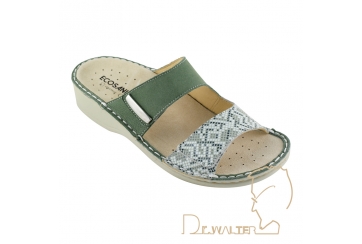 Ecosanit Mod. Fantasy ciabatta da donna predisposta chiusura regolabile
