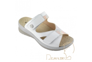 Ecosanit Mod. Bogotà ciabatta donna predisposta velcri biomeccanica