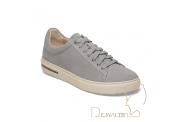 Birkenstock Bend Low pelle scamosciata sneaker stone coin grigio art. 1029661