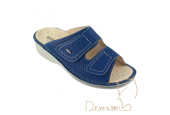 Ecosanit Mod. Clea ciabatta donna regolabile inserto alluce valgo velcro plantare estraibile