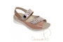 Ecosanit Blanco sandalo donna predisposto blu o antracite